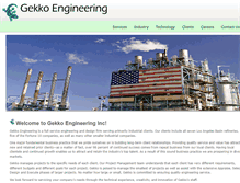 Tablet Screenshot of gekkoeng.com